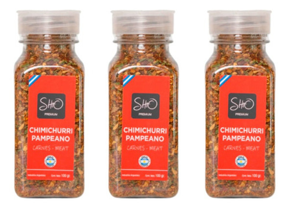 Pack X 3 Chimichurri Shio Pampeano 100 G 0 Pack X 3 Chimichurri Shio Pampeano 100 G 0