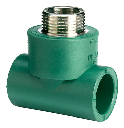 Tee 25 X 1/2 Rosca Macho Termofusion Tubofusion Caja X30u 0