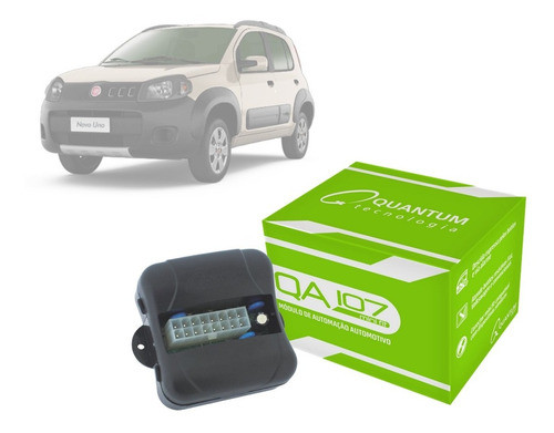 Modulo Vidro Eletrico Quantum Qa107 2 Portas Uno Way 15/18 0