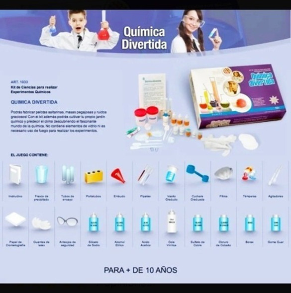 Juego De Ciencias Quimica Divertida Experimentos Didactico 1 Juego De Ciencias Quimica Divertida Experimentos Didactico 1