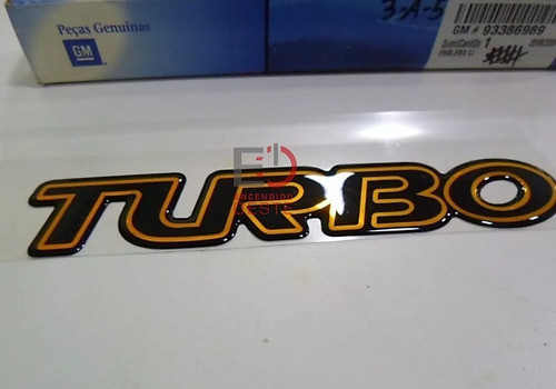 Insignia Trasera Chevrolet S10 Blazer   Turbo  Original Gm 0