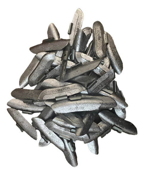 Contrapeso Chumbo Garra Baixa 50g Com 50 0