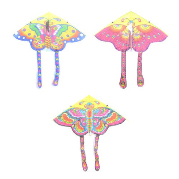 Cometa De 90 * 50cm Nylon Mariposa Cometa Al Aire Libre Pleg 0