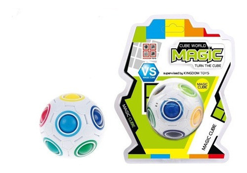 Cube World Magic Cubo Magico Pelota Rainbow Finhop Jyj014 0