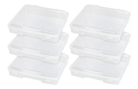 Estuche Portatil Para Proyectos Varios Transparente Paquete 0