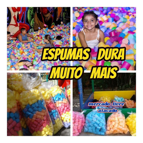 Espumas Para Piscina De Bolinhas  Kit Com 100 1