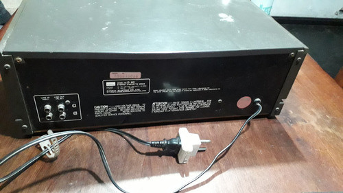 Estereo Cassettera Deck D-90 A Cambiar Correa De Transmisión 1
