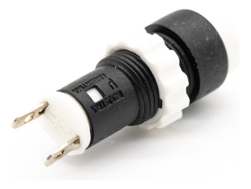 4 Pulsadores Na 2a (normal Abierto) Redondo Blanco 14mm 1