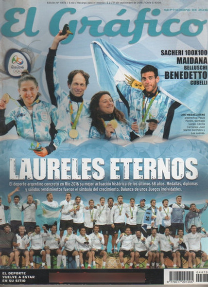 Revista El Grafico - Argentina En Las Olimpiadas De Rio 2016 0 Revista El Grafico - Argentina En Las Olimpiadas De Rio 2016 0