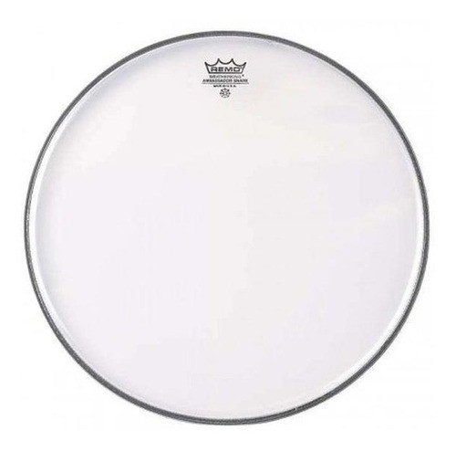 Pele Remo Ambassador Hazy Snare 13¨ Resposta De Caixa 0