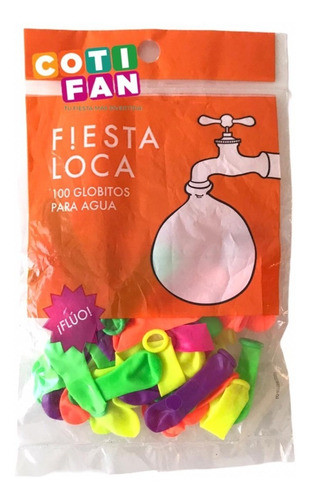 Bombitas De Agua Globitos Verano Bolsita X 100 Unidades 0
