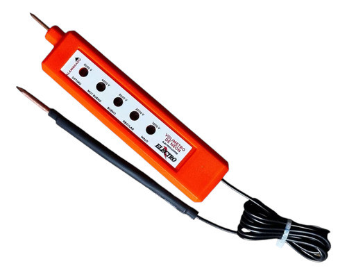 Voltímetro De Neón 5 Luces Control De Cerco Eléctrico Boyero 0