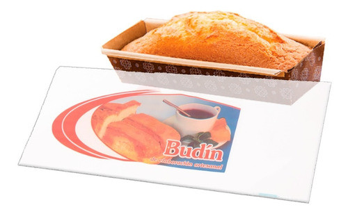 Bolsas Polipropileno 15x35 Cm. Impreso Para Budin X 100 U 0