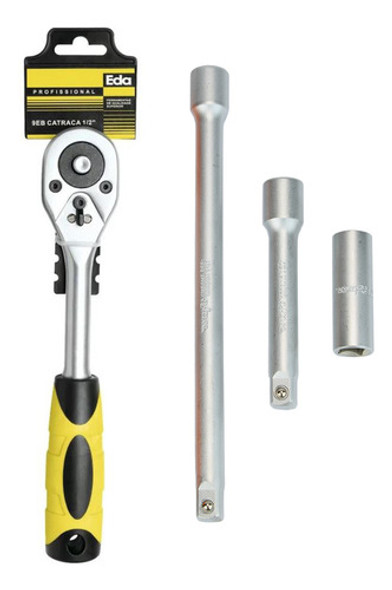 Chave Catraca 1/2 Vela Ignição Extensão Longa Honda Cr-v 0