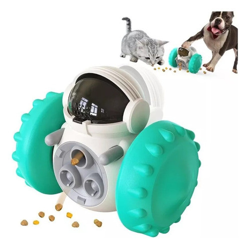 Juguete Interactivo Para Perros Y Gatos - Dispensa Alimentos 0