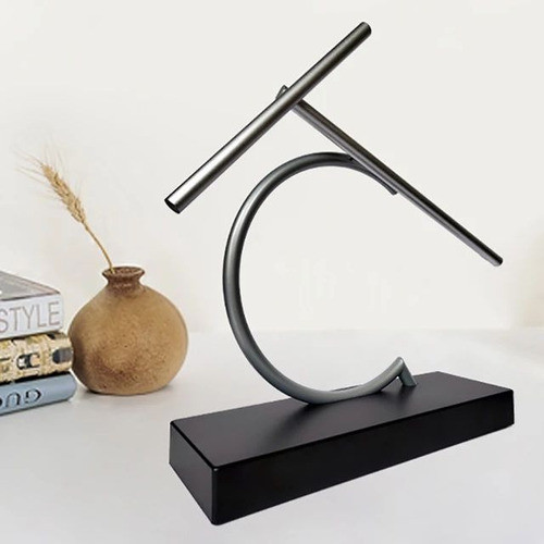 Adorno Tipo Pendulo Movimiento Equilibrio Newton Modelo C 1