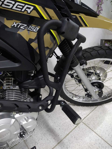 Protetor De Carenagem E Motor Crosser Xtz 150 + Led U7 1
