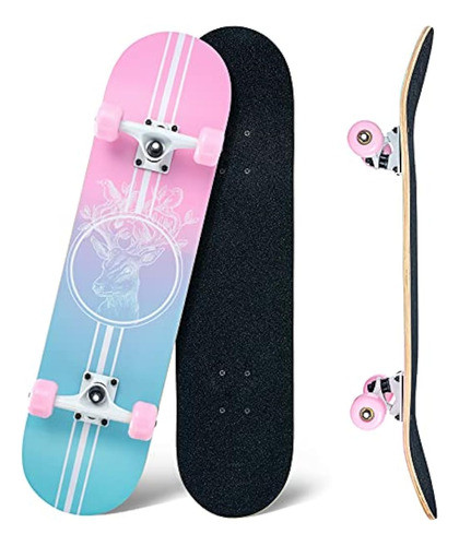Patineta, Patineta Completa De 31 X 8 Pulgadas, 0