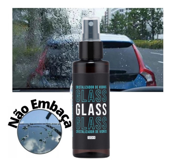 Cristalizador De Vidros Repele Água Batom Black 100ml 1