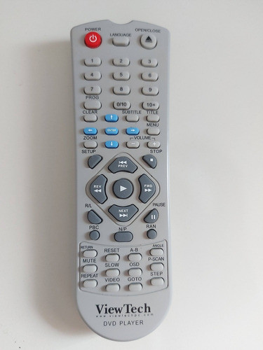Controle Remoto Para Dvd Viewtech Jx-3006  - Envio Imediato 1