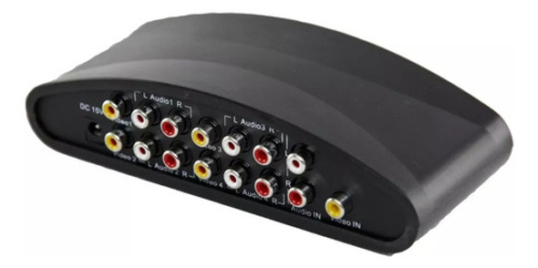 Distribuidor Amplificador Derivador 1a4 De Audio Video Tv 0