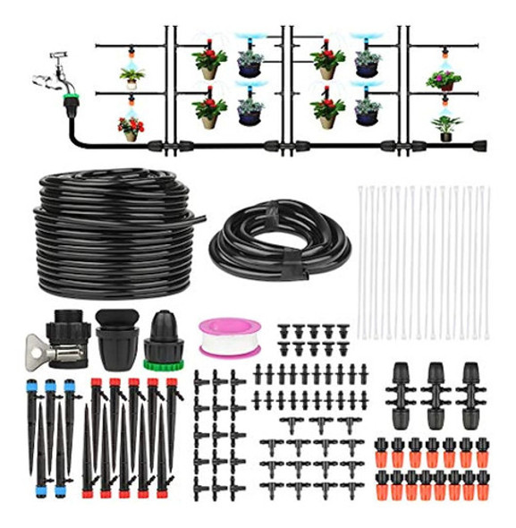 Sistema De Riego De Jardín - Kit De Riego Por Goteo - Kit De 0