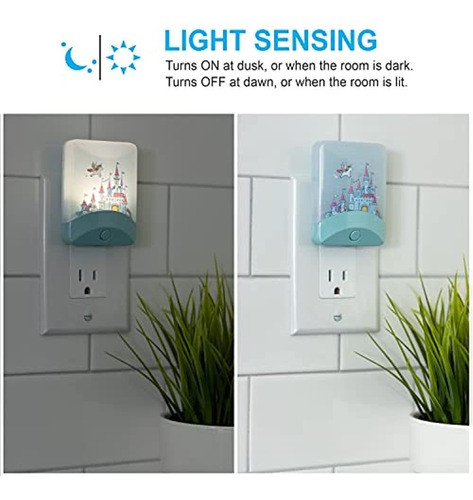 Luz De Noche Led Que Cambia De Color Ge, Diseño De Unicornio 1