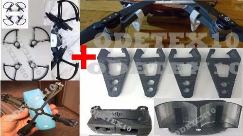 Dji Spark 11 Pecas Drone Protetor Trava Helice Acessorio Pe 0