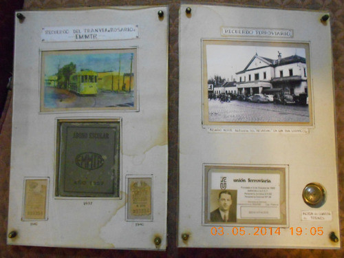 Rosario Recuerdo Ferrocarril - Tranvia - Bien Artesanal 0