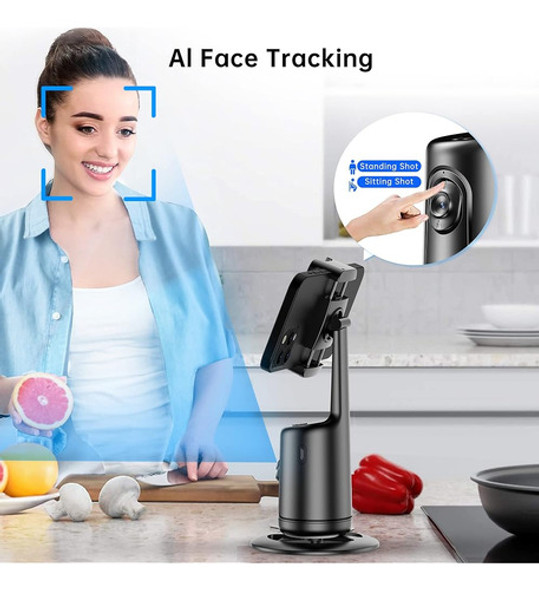 Soporte Para Teléfono De Seguimiento Automático, Trípode De 1 Soporte Para Teléfono De Seguimiento Automático, Trípode De 1