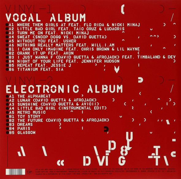 David Guetta  Nothing But The Beat - 2lp Vinilo Doble 1
