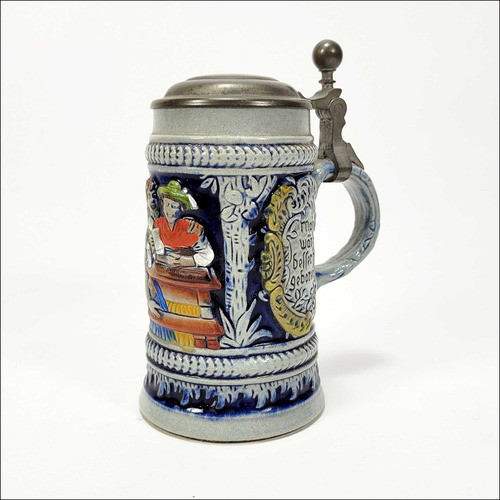 Antiguo Tankard Chop Alemán (5820) 0