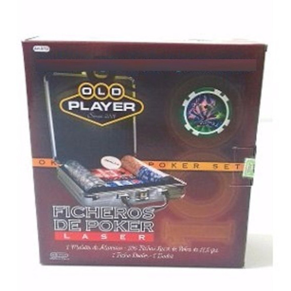 Fichero Poker En Valija X 100 Fichas Con Cartas 0