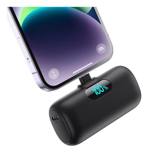 Batería Portátil De 5000mah Para iPhone Con Carga Rápida 0