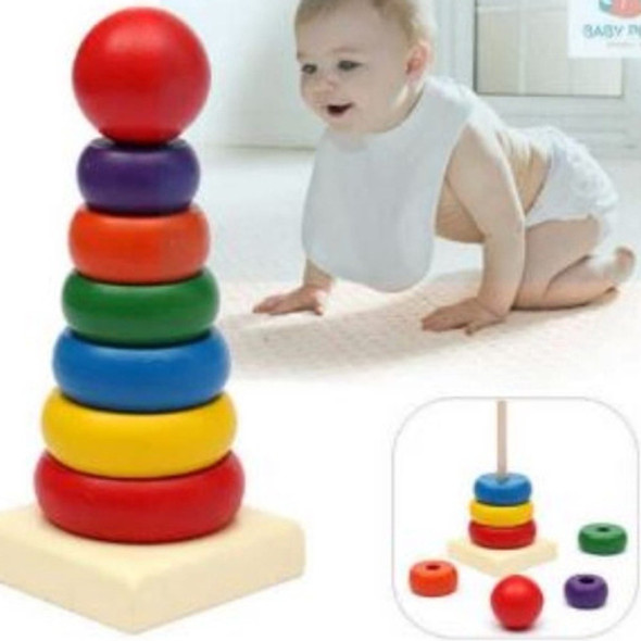 Torre Pirâmide Encaixe Madeira Educativo Montessoriano Didat 0 Torre Pirâmide Encaixe Madeira Educativo Montessoriano Didat 0