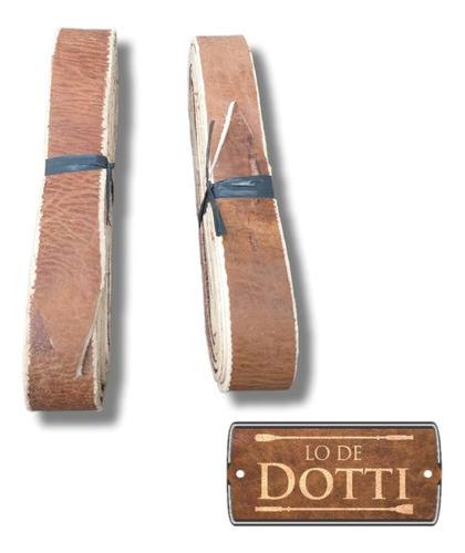 Par De Correones Premium Cuero Curtido 0