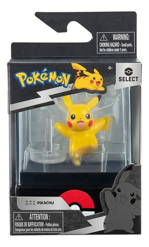 Pokémon Figuras De Batalha Pikachu Colecionável Case 3282c 1