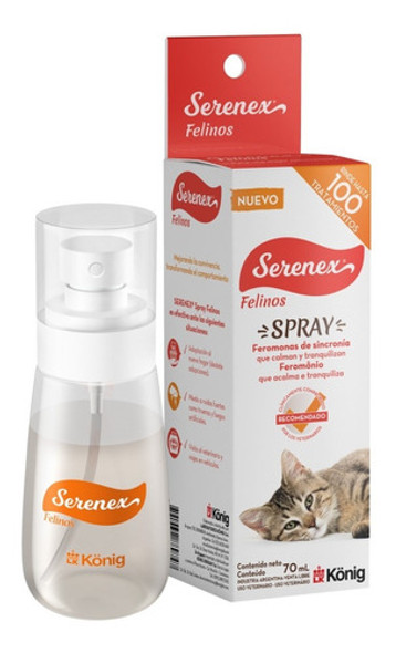 Serenex Spray De Feromonas De Gato Anti Stress 0