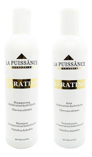 La Puissance Kit Keratina Shampoo Enjuague Antifrizz 3c 0