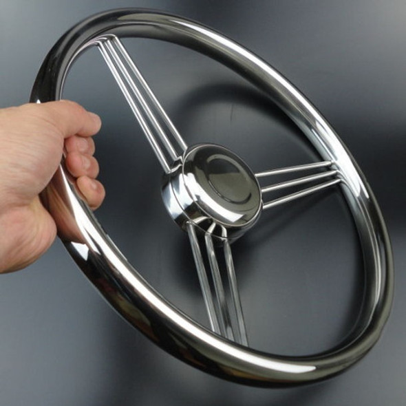 Nueva 13-1/2 '' 9 Habló Acero Inoxidable Bote Volante 15° Ex 1