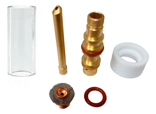 Insumos Tig Gas Lens Transparente Apto Motomel Mstig180 0