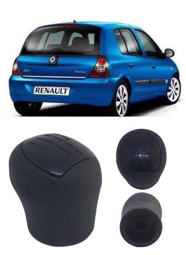 Bola De Câmbio Preta Renault Clio Scenic 05/.. Tampa Preta 0
