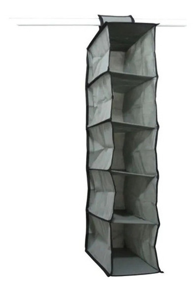 Organizador X2 Colgante Para Placard 5 Estantes Zapatos Ropa 0