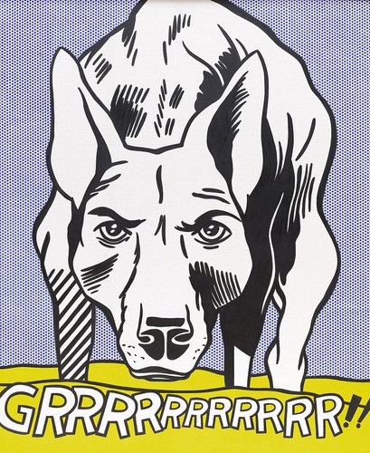 Lamina Fine Art Grrrrrrrrrrr!! Roy Lichtenstein 35x43 Cm 0