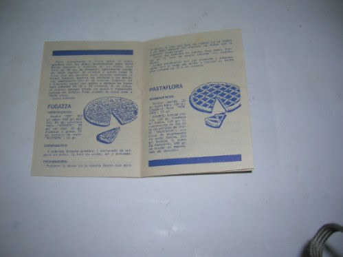 Recetario Calsa Tortita Negra Empanada Galleg Virgen Pequeño 1