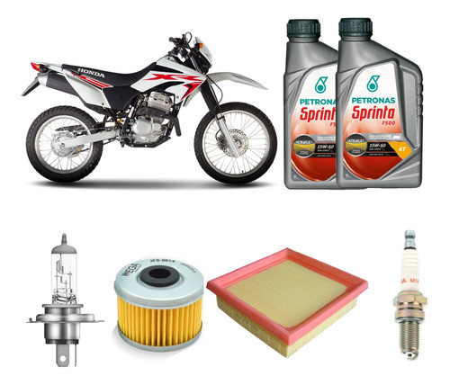 Service Filtros Y Aceite Honda Xr 250 Tornado Sprinta F500 0