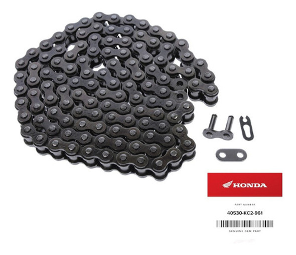 Cadena Transmisión Orig Honda Xl 100 185 Xr 100 Bkz-fussetti 1