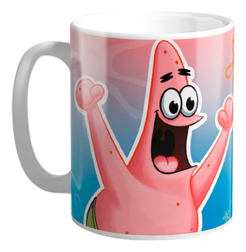 Bob Esponja Taza De Cerámica Patricio 0