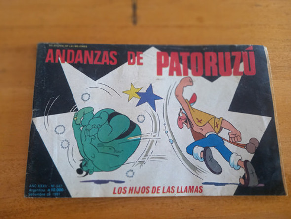 Revista Andanzas De Patoruzu N.547 - Septiembre - 1991 0