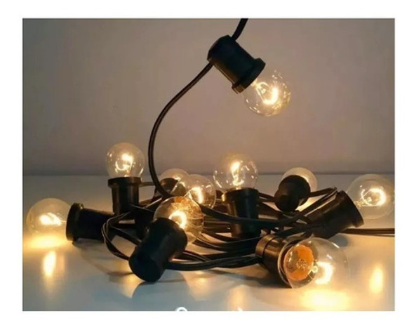 Guirnalda Luces Exterior Por 10 Metros Aptas Intemperie 1